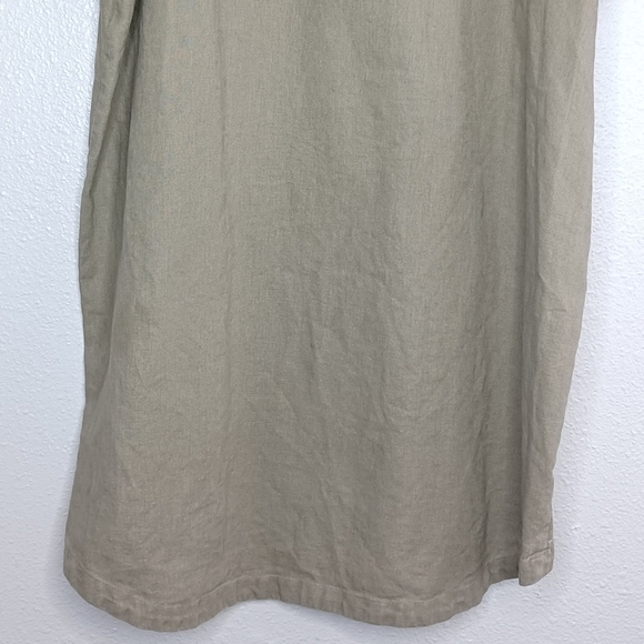 Unknown New York Lagenlook Linen Cotton Blend Tunic Top - Picture 6 of 10